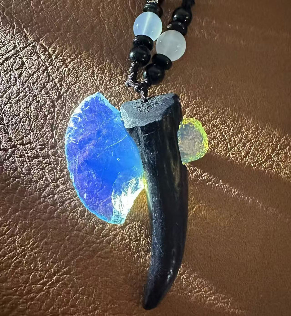 Blessing Crystal Axe Charm