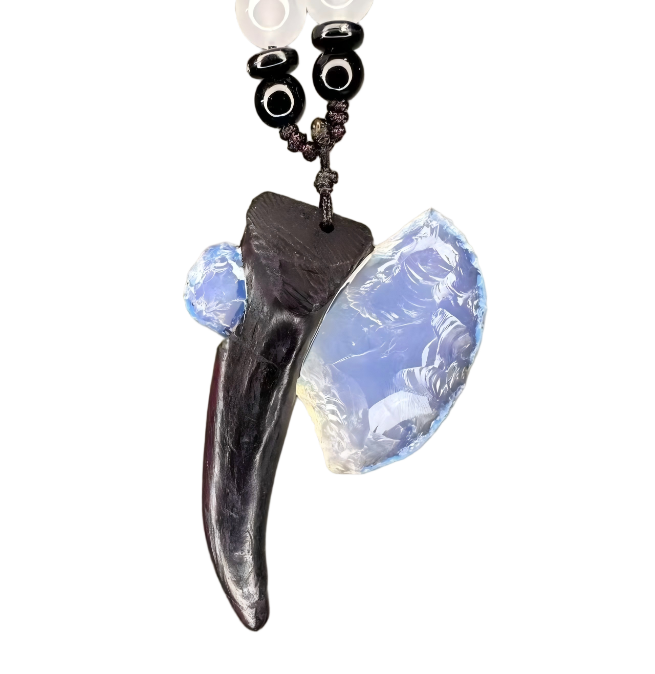 Blessing Crystal Axe Charm