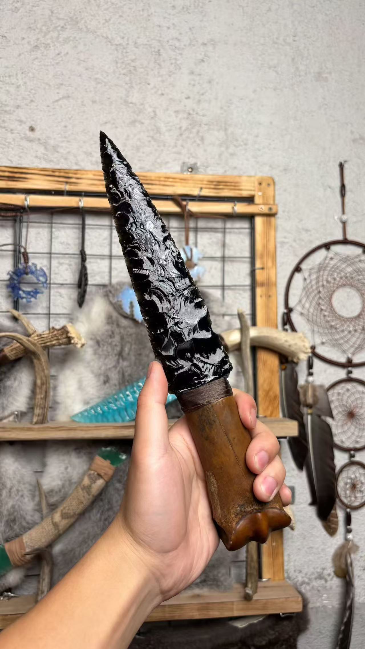Obsidian Ring Blade